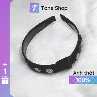 Băng đô cài tóc vải nhung sang chảnh thương hiệu Tone Shop - B298