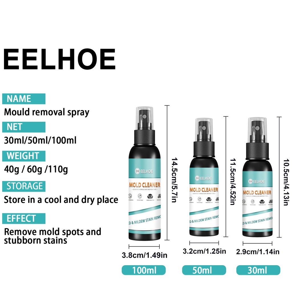Eelhoe khuôn sạch hơn khuôn bằng chứng sạch hơn loại bỏ đồ nội thất hộ gia đình sạch hơn phòng tắm gia dụng khuôn sạch hơn-ampere