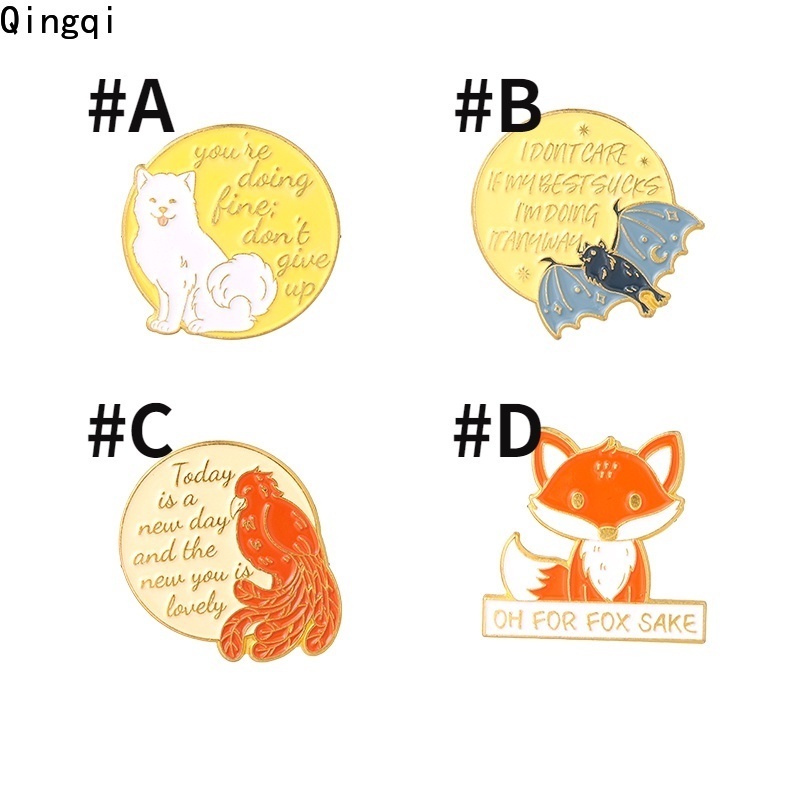 Ghim cài áo Miss Zoe thiết kế kiểu động vật hoạt hình ngộ nghĩnh đáng yêu