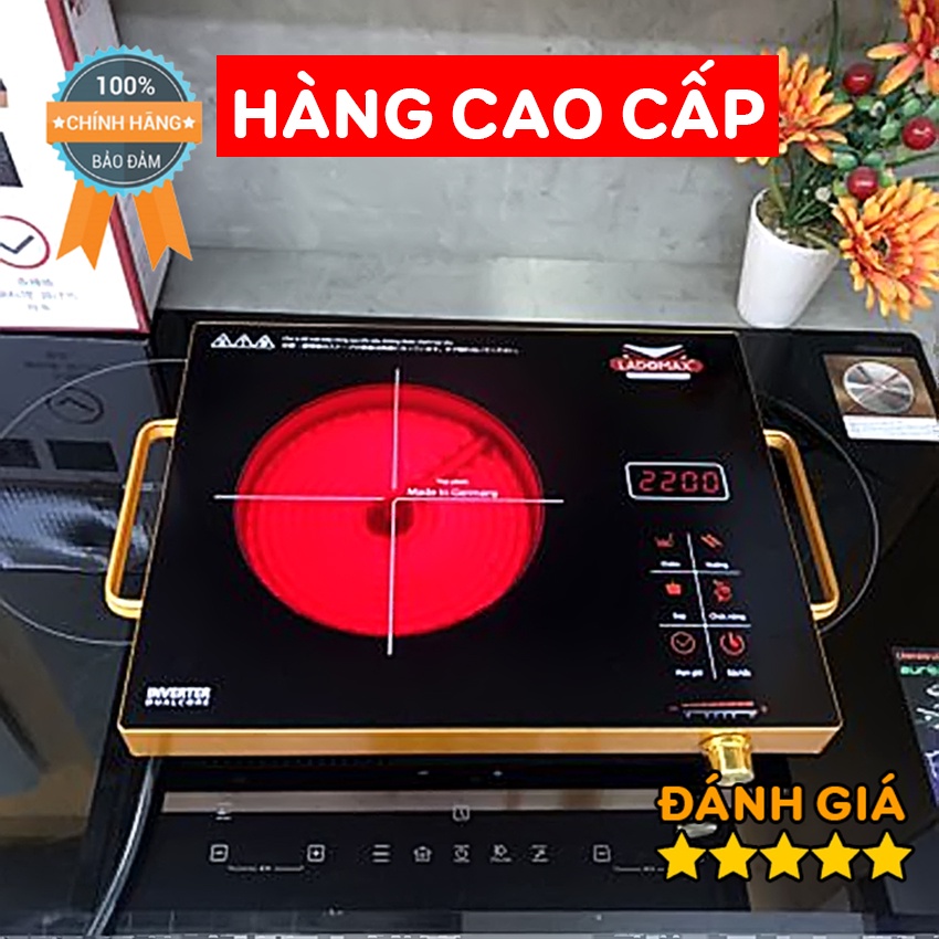 Bếp hồng ngoại đơn không kén nồi cao cấp Ladomax HA-666