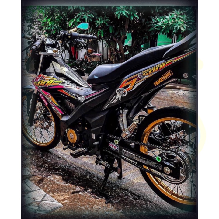 ( Quí khách vui lòng mang ra tiệm cho thợ dán ) Tem sonic pokemon đen v1