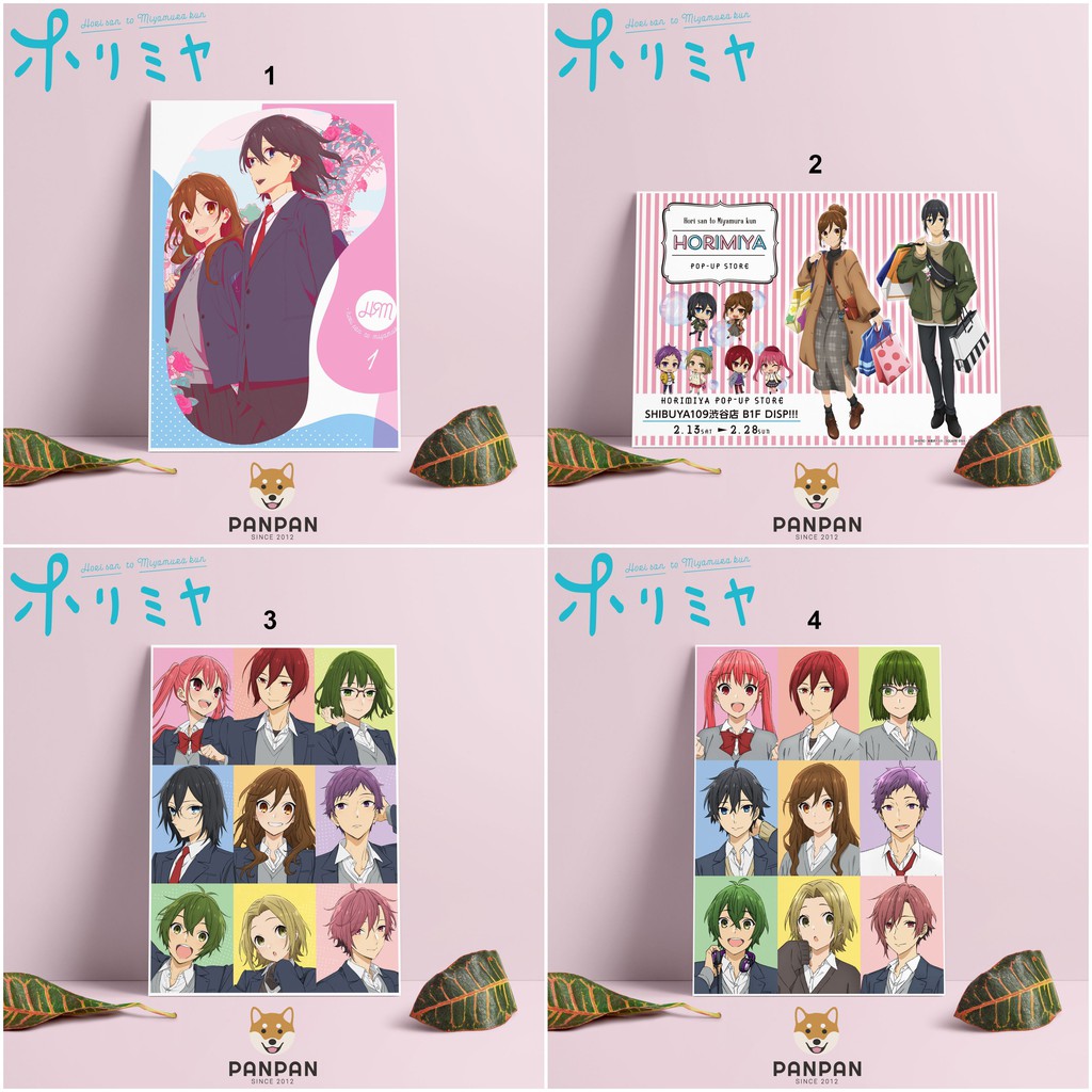 Postcard Cao Cấp - Poster Horimiya (1)