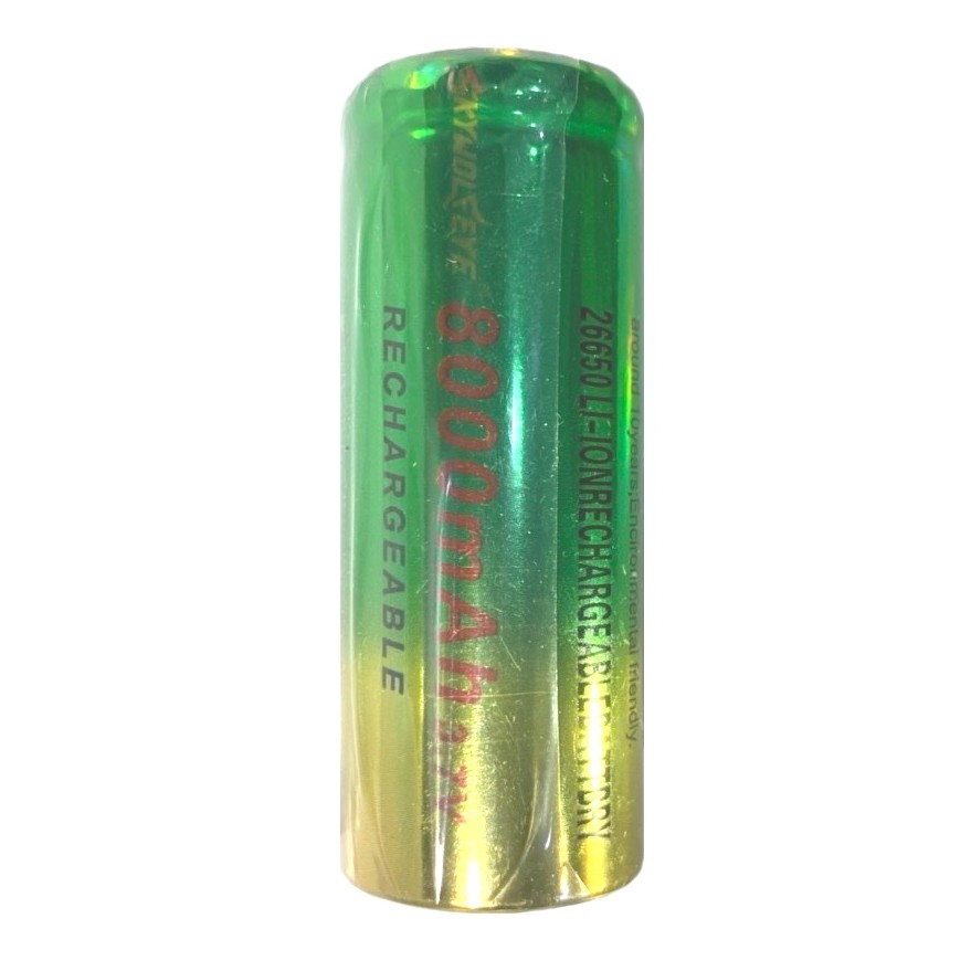 Cell pin 26650 Lithium Skywoldeye 8000mAh-3.7V | Pin to đặc biệt