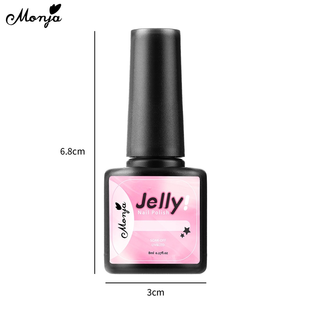 Gel sơn móng tay Monja 8ML 13 màu sắc tự chọn cao cấp