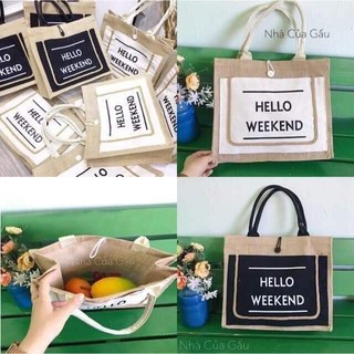 TÚI CÓI ĐI BIỂN HELLO WEEKEND- hot summer 2021