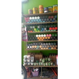 sơn xịt màu xanh lá