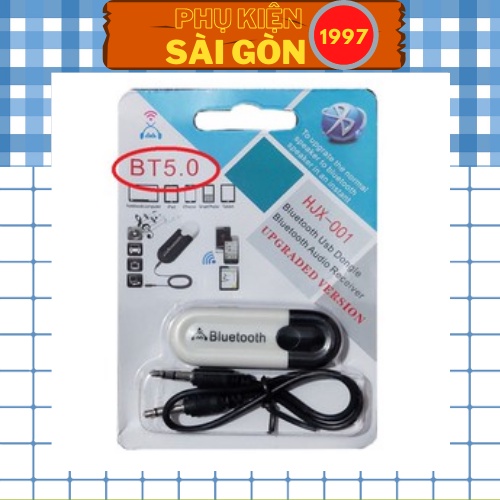 USB Bluetooth DONGLE 5.0 & 4.0 HJX 001 loại 1 không nhiễu - dùng cho loa, amply, mixer, equalizer