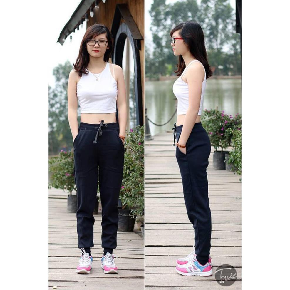 Quần jogger thụng, bo chân