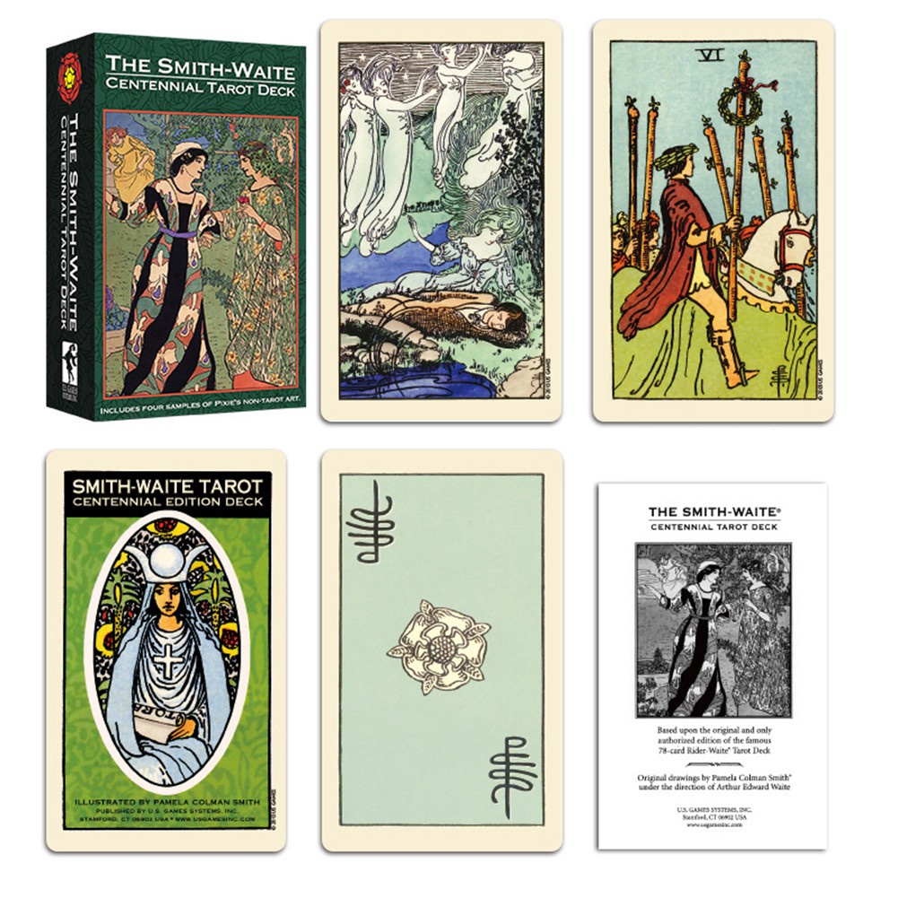 Bộ Thẻ Bài Tarot TOMCITY Bài Bói Smith Waite Chất Lượng Cao