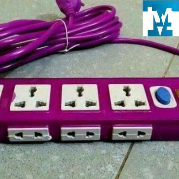 Ổ CẮM ĐIỆN CHỐNG GIẬT TÍM