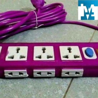 Ổ CẮM ĐIỆN CHỐNG GIẬT TÍM
