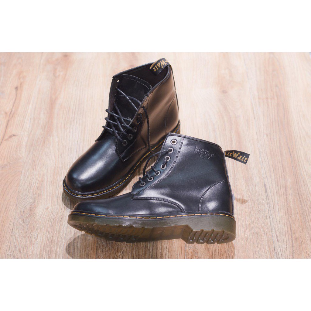 Giày Boot Nam Cổ Lửng Đế Khâu Da Trơn Màu Đen Cực Chất - M354-DEN (T) | BigBuy360 - bigbuy360.vn