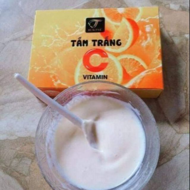 Tắm trắng cam