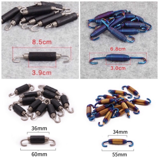 1 Cặp Lò Xo Pô Độ (2 cái)