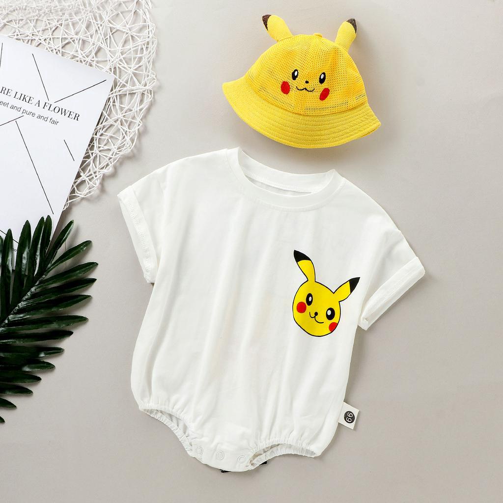 Bộ áo liền quần đáng yêu dành cho trẻ sơ sinh