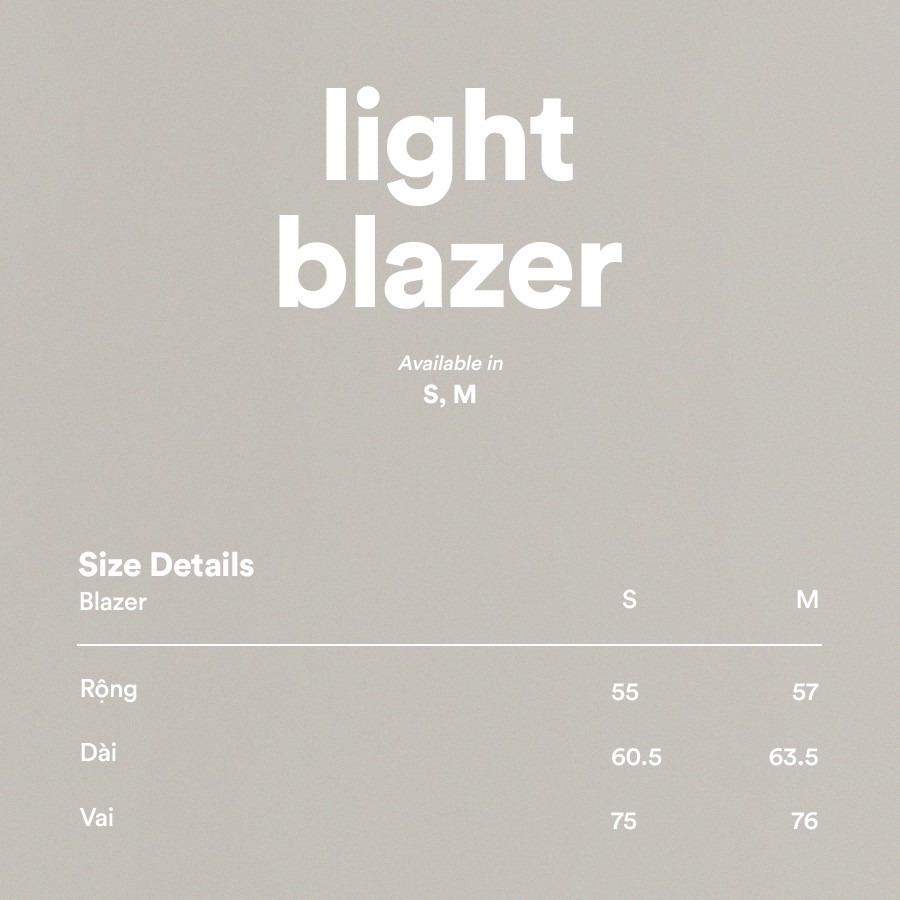 SET ÁO BLAZER VÀ QUẦN SUÔNG KẺ CHUBBIE - SET LIGHT BLAZER | BigBuy360 - bigbuy360.vn