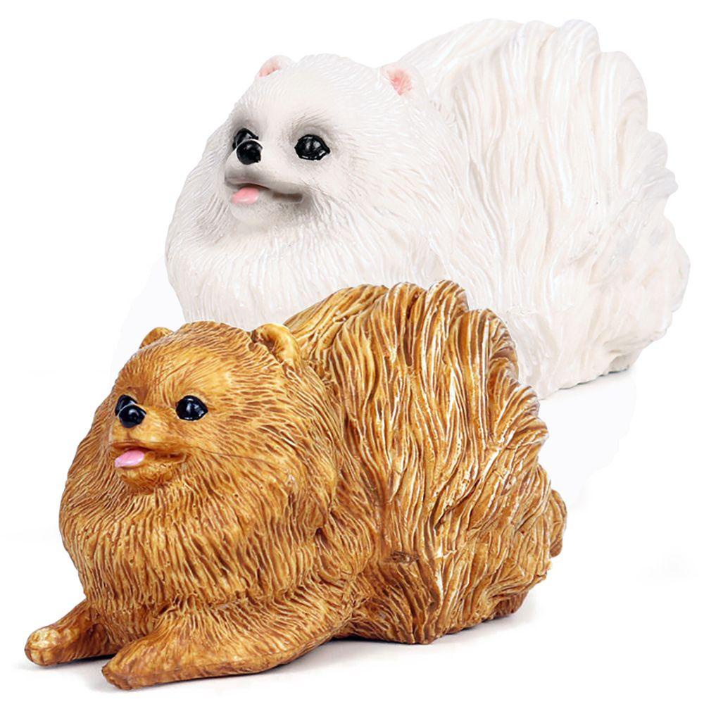 Layor1 Mô Hình Pomeranian Sống Động Như Thật Làm Thí Nghiệm Khoa Học &amp; Cún Cưng Tự Nhiên