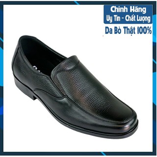 Giày Tây Nam Công Sở Da Bò Cao Cấp Giá Rẻ DATINNOS (BẢO HÀNH CHÍNH HÃNG 12 THÁNG, ĐƯỢC ĐỔI SIZE) - AV0103024 Đen