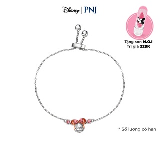 Lắc Tay Bạc Đính Đá Disney PNJ Minnie ZTZTH000001