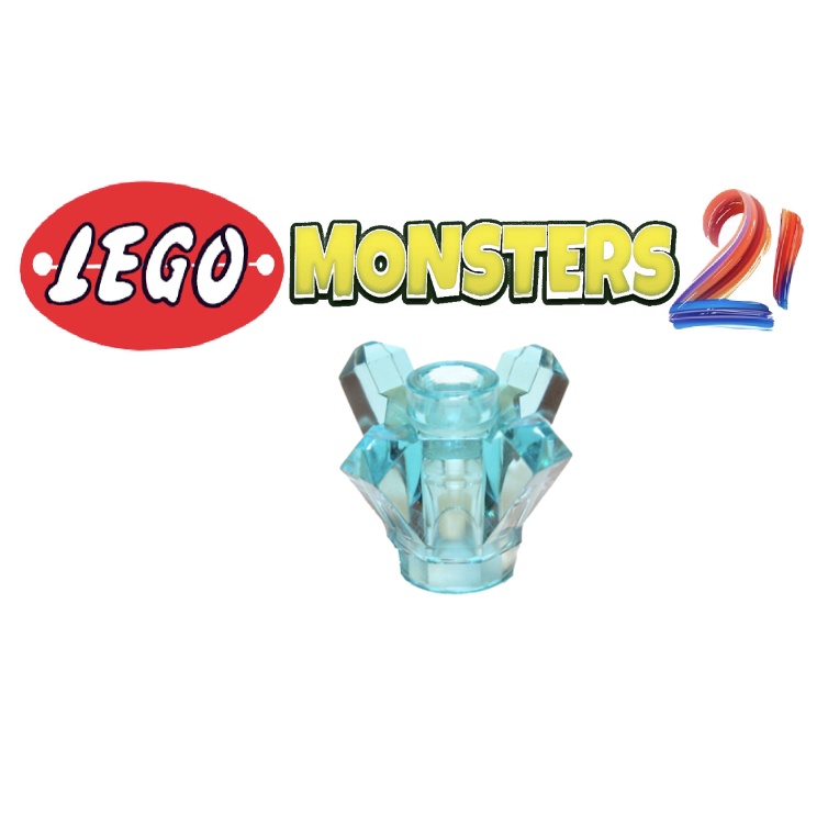 -Lego chính hãng, Gạch, Tròn 1 x 1 với 4 Vây / Điểm hướng lên - ID 11127