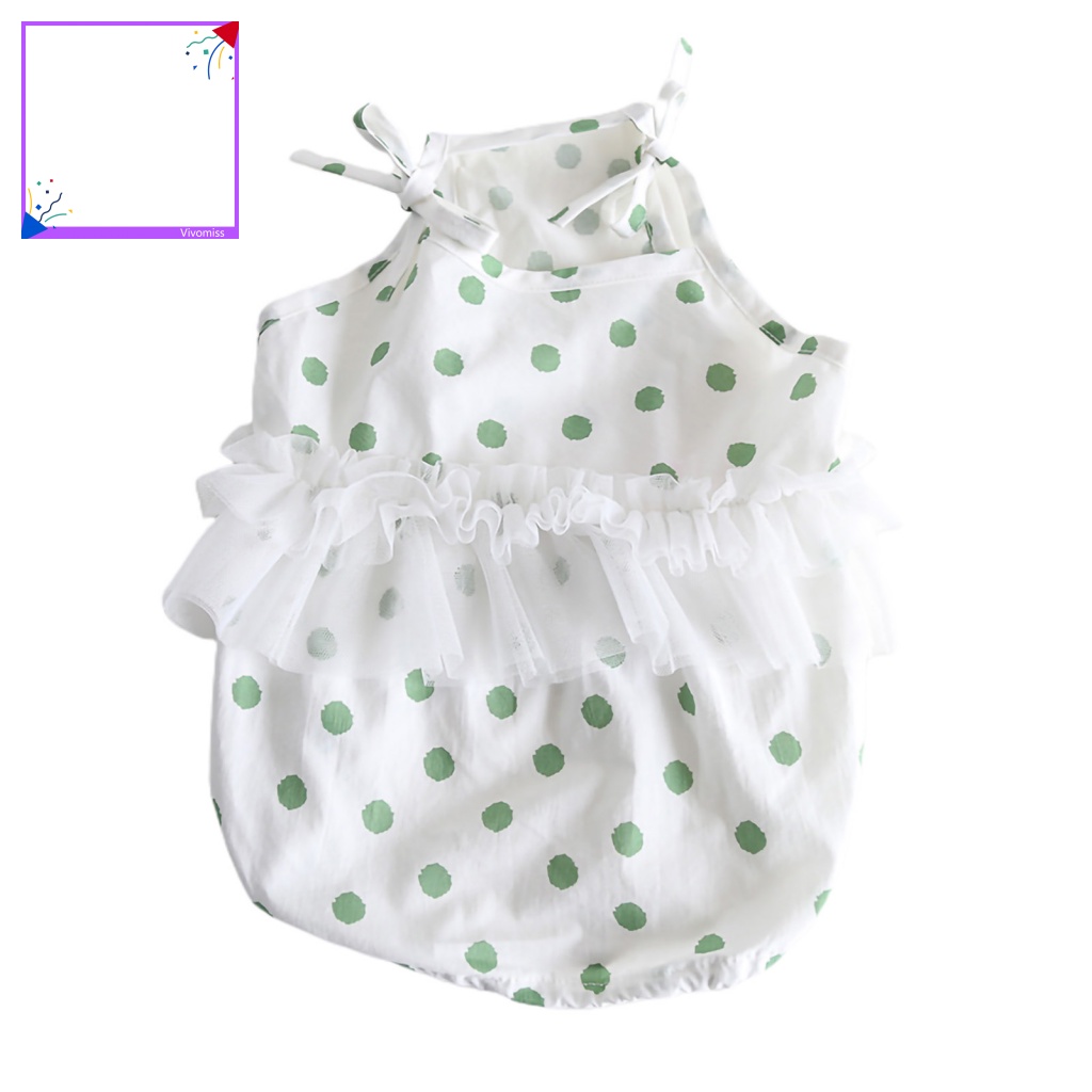 Đầm Chống Nắng Kiểu Công Chúa Thời Trang Mùa Hè Xinh Xắn Cho Cún Cưng