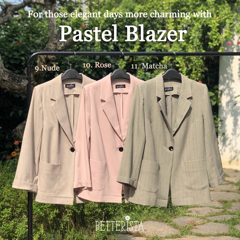 Áo Blazer khoác ngoài dài tay, 1 lớp | BigBuy360 - bigbuy360.vn