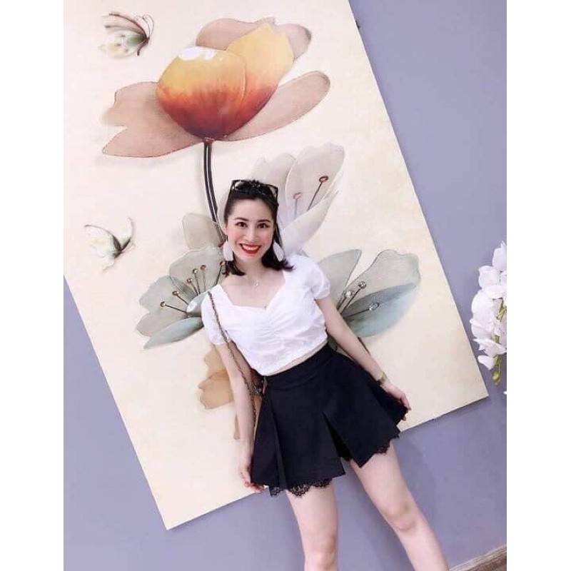 [ MÃ 444 ] QUẦN VÁY PHA CHÂN REN | BigBuy360 - bigbuy360.vn