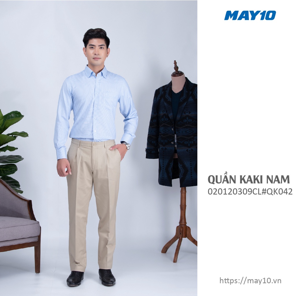 Quần kaki nam May 10 có ly mã 020120309CL QK042