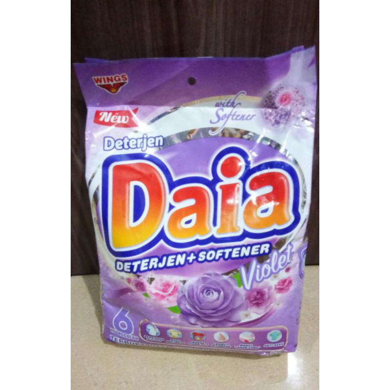 (Hàng Mới Về) Tinh Chất Làm Mềm Daia Violet Detergent + Softener 1.8 Kg