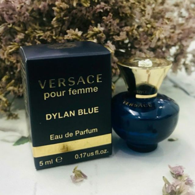 [Auth có bill] Set 4 chai nước hoa mini 5ml versace chính hãng