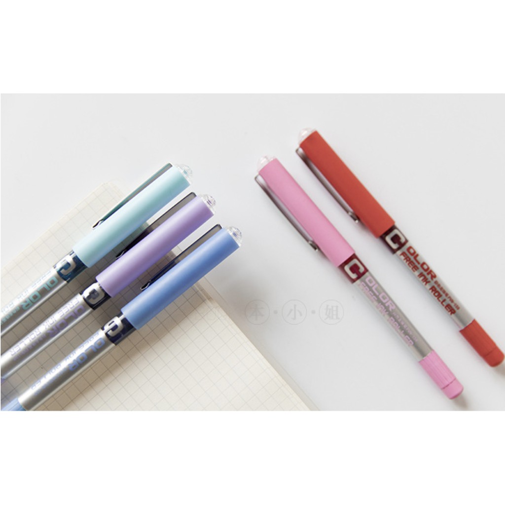 Bút gel màu COLOR FREE INK ROLLER ngòi 0.38mm hoặc 0.5mm