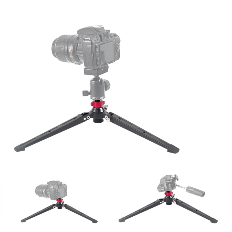 Giá Đỡ Ba Chân Mini Bằng Hợp Kim Cầm Tay Hỗ Trợ Quay Video Cho Máy Ảnh