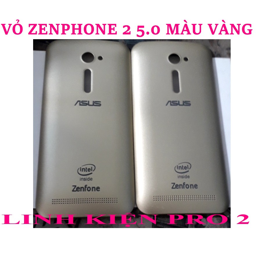 VỎ ZENPHONE 2 5.0 MÀU VÀNG