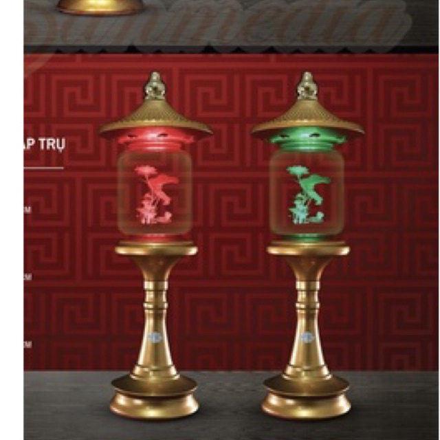 Đèn Pha Lê Tháp Sen Trụ