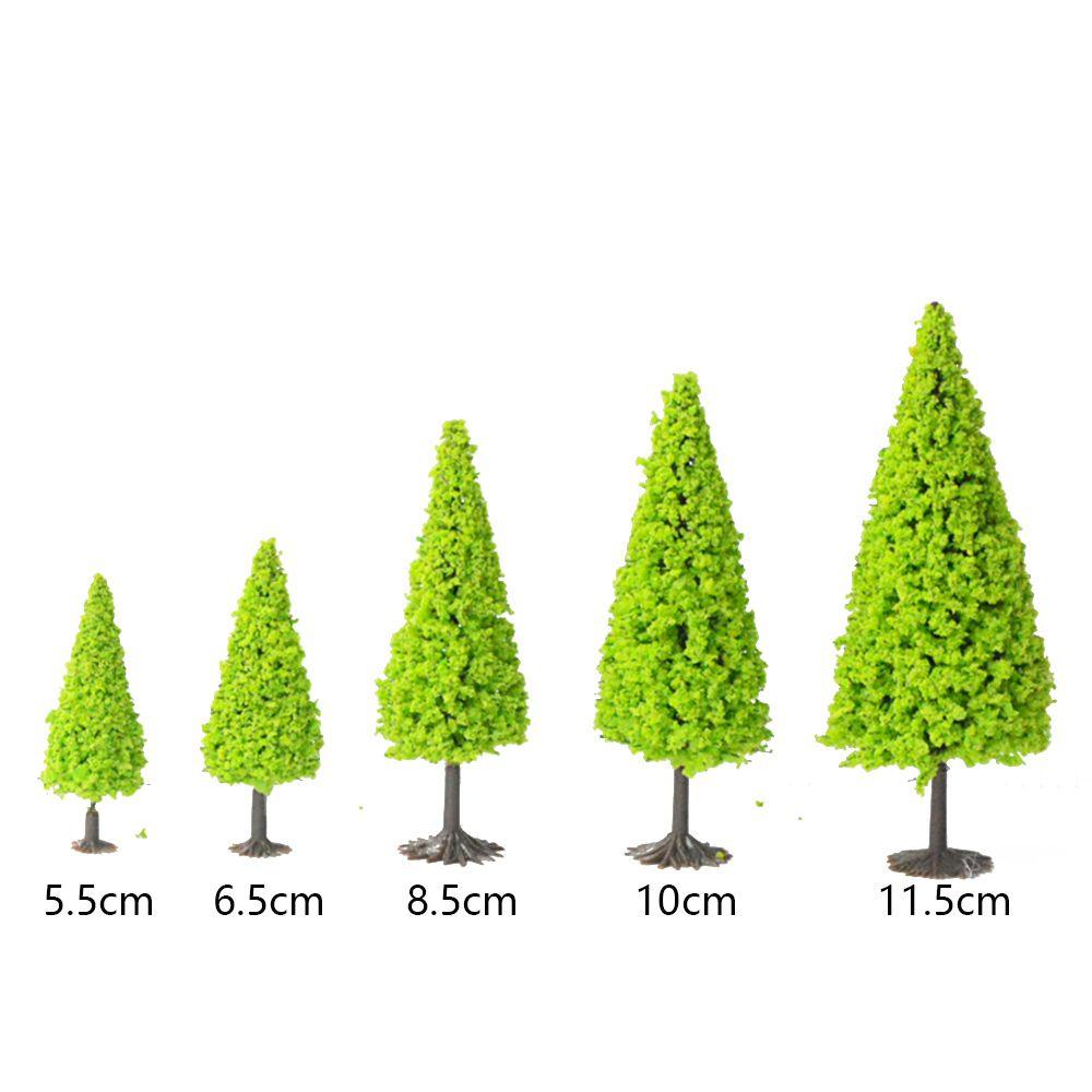 Set 10 Mô Hình Cây Thông Noel Mini Trang Trí Giáng Sinh
