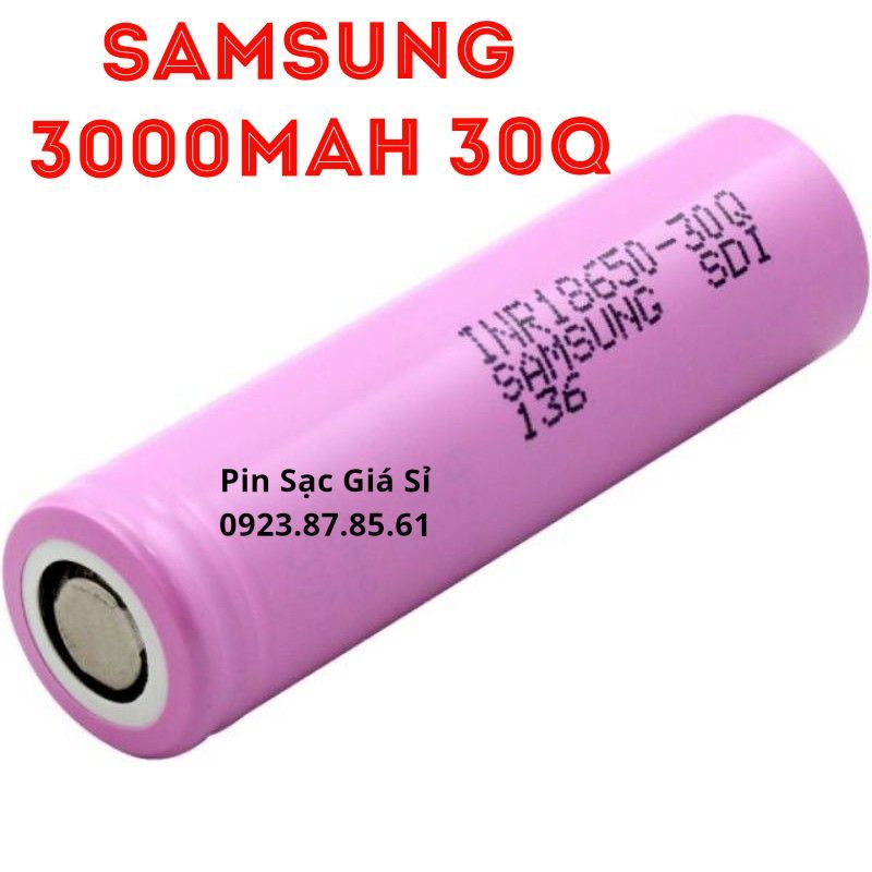 Pin 18650 Samsung 3000mah 30Q KOREA