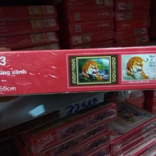 Tranh đính đá cọp-mãnh hổ mã 77493