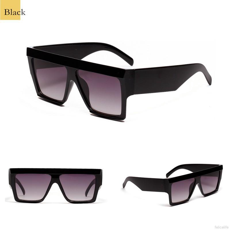 Kính râm nữ gọng nhựa PC tròng vuông nhiều màu | BigBuy360 - bigbuy360.vn