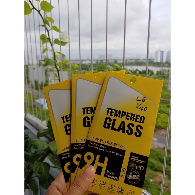 bộ 3 kính cường lực cho LG V40 ThinQ chống vỡ bảo vệ màn hình
