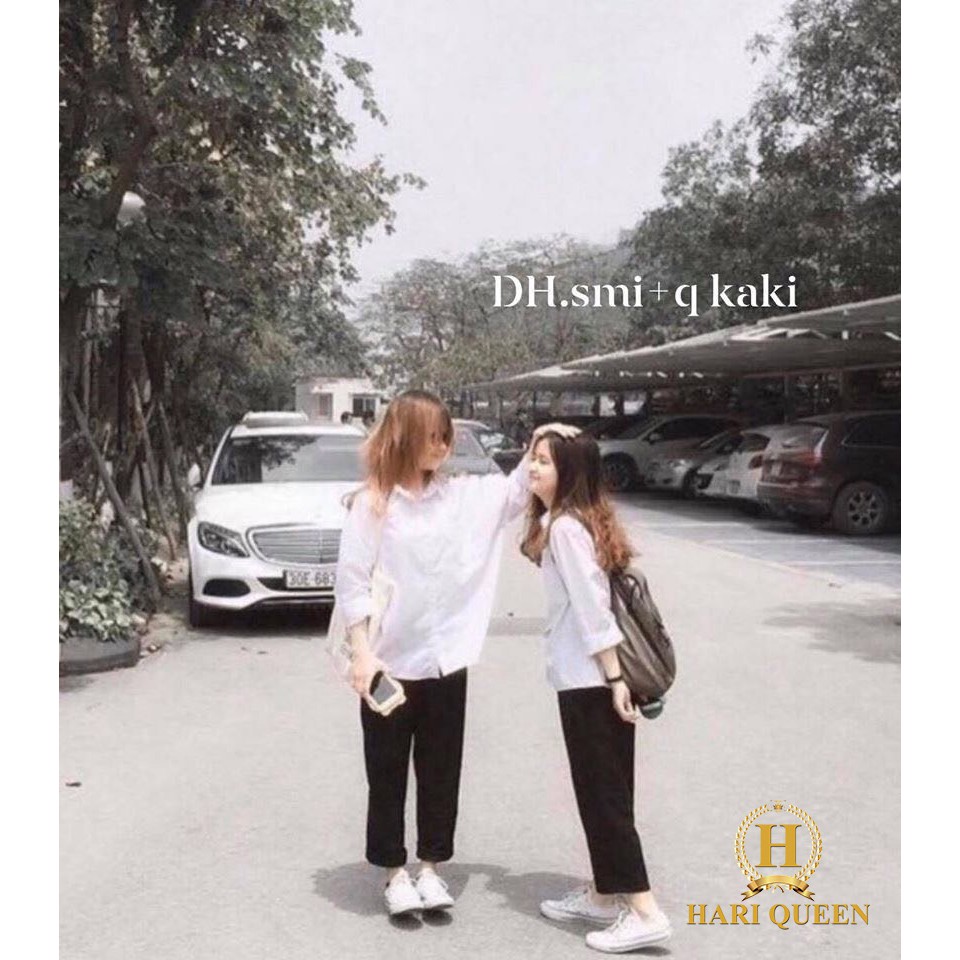Sét áo sơ mi kèm quần kaki DHO0420