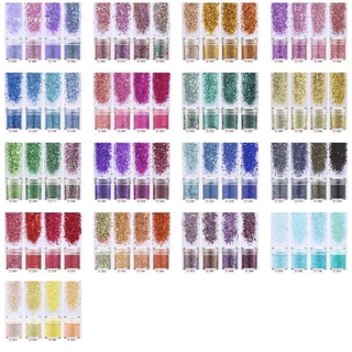 Set 4 lọ kim tuyến trang trí móng tay