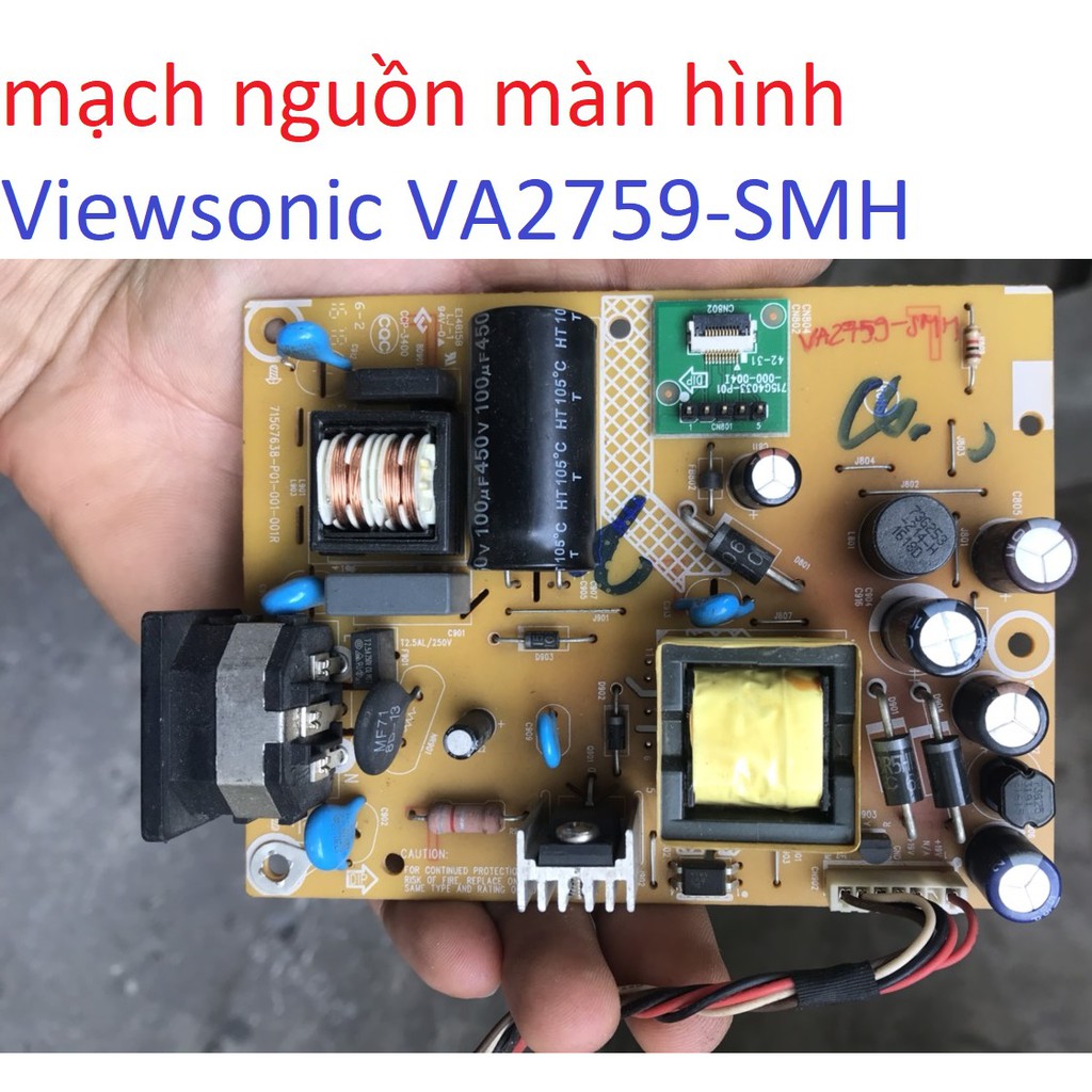 mạch nguồn màn hình Viewsonic 2759 VA2759-SMH 27 " inch board power supply, cpu g620
