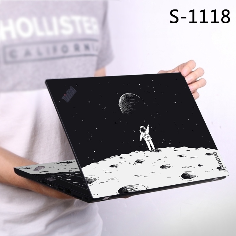 Cuecueyou--1 Miếng Dán Máy Tính Da Laptop Vinyl Da Laptop Cho 11 / 12 / 13 / 14 / 15 / 17 Inch Đa Năng Cho Lenovo ThinkPad Miếng Dán Máy Tính E480 R480 T440 T495 yoga X390 Phim Notebook