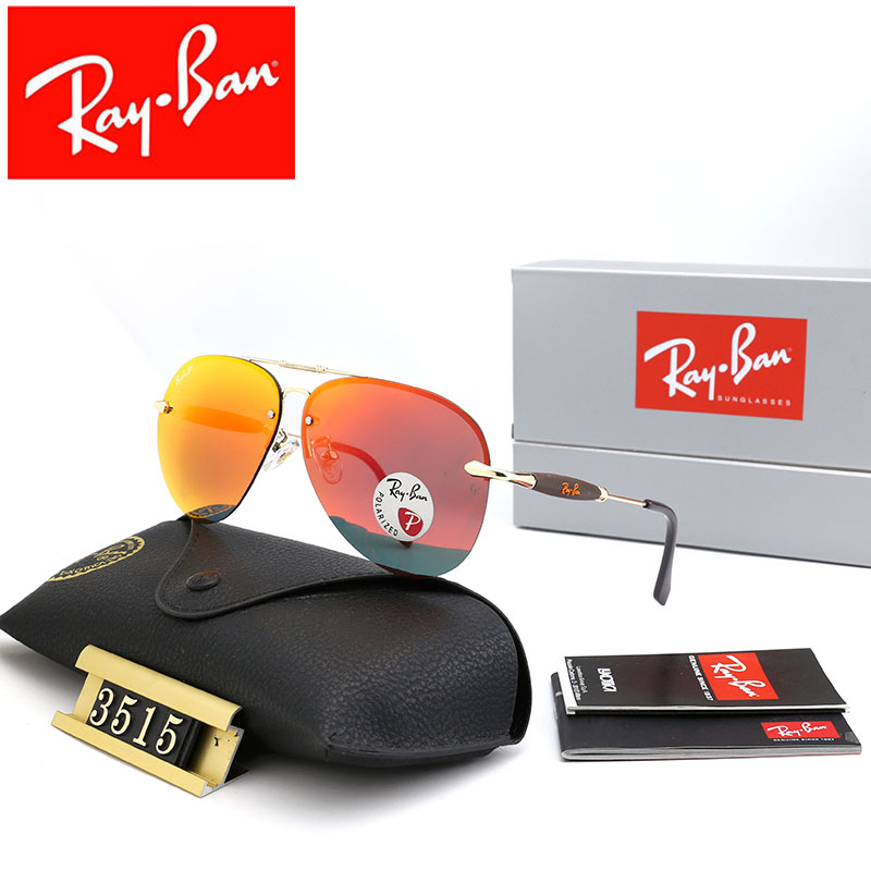 Aviator Ray-Ban_ chính hãng Kính râm 2021 Thời trang Hàn Quốc mới Kính râm nam nữ một mảnh Cặp đôi hợp thời trang Du lịch ngoài trời Kính râm lái xes