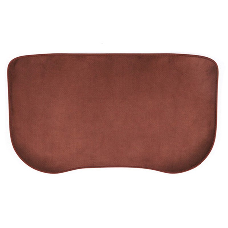 Car Brown Automobile Flannel Cushion Front Trunk Cushion Storage Box Dust Pad Protection Pad for Tesla el 3