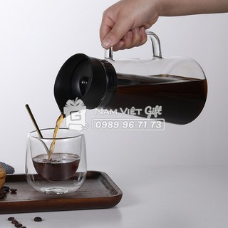Bình Pha Cà Phê Cold Brew Thủy Tinh 1200ml