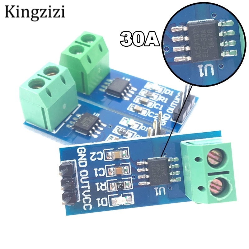 Mô đun cảm biến dòng điện 5a 20a 30a Acs712 cho Arduino chất lượng cao