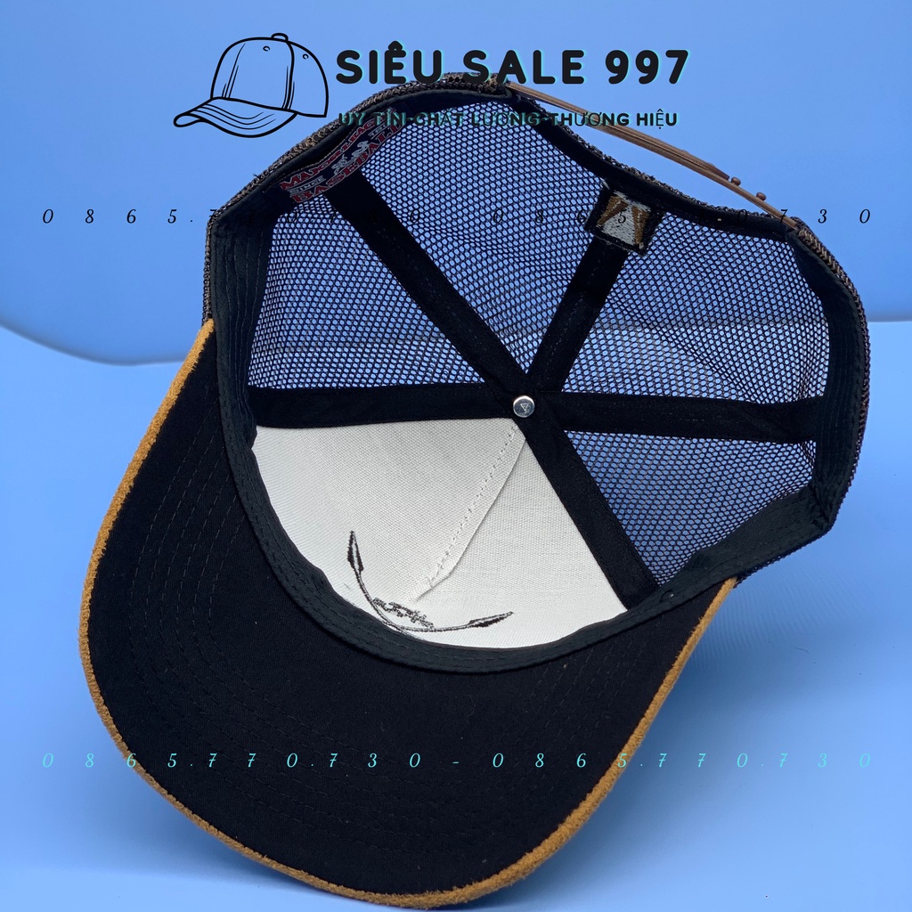 NÓN KẾT PHỐI LƯỚI 2 MŨI TÊN CHẤT DA LỘN CAO CẤP, MŨ LƯỠI TRAI NAM NỮ THÒI TRANG