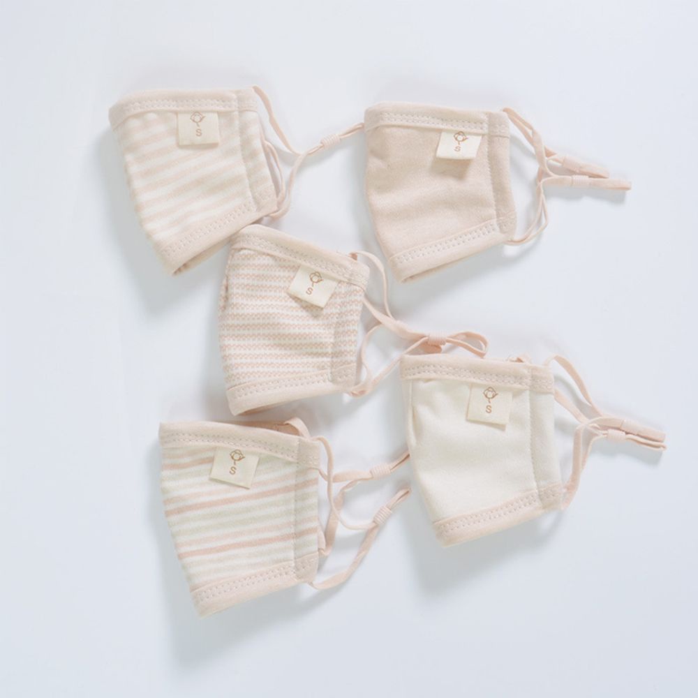 [ORGANIC Baby] Khẩu trang vải cao cấp cho bé từ 0 - 5 tuổi 100% COTTON HỮU CƠ TỰ NHIÊN