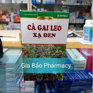 Viên bổ gan CÀ GAI LEO XẠ ĐEN giúp tăng cường chức năng gan